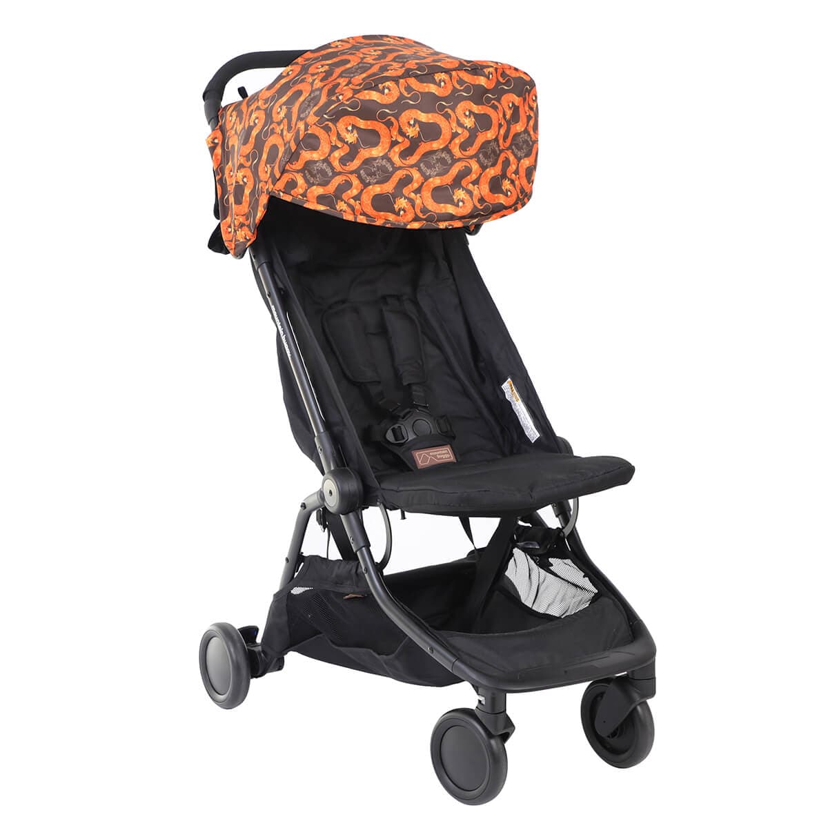 Mountain Buggy Nano V3 Lightweight Compact Travel Stroller - Perfect for Airplanes, City Walks & Outdoor Adventures