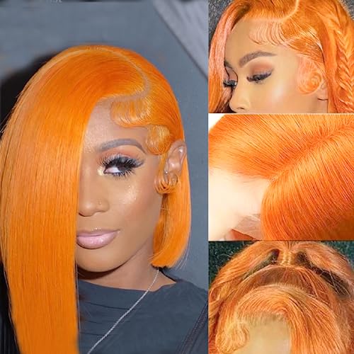 13X4 Bob Wigs #ORANGE