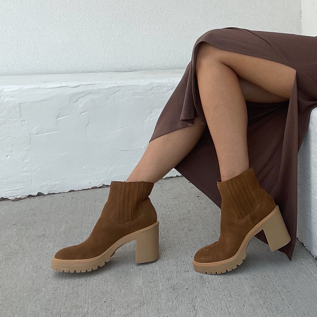 Camel Suede Waterproof Booties for Women - Comfortable & Stylish H2O Shoes for Outdoor, Beach, and Casual Wear