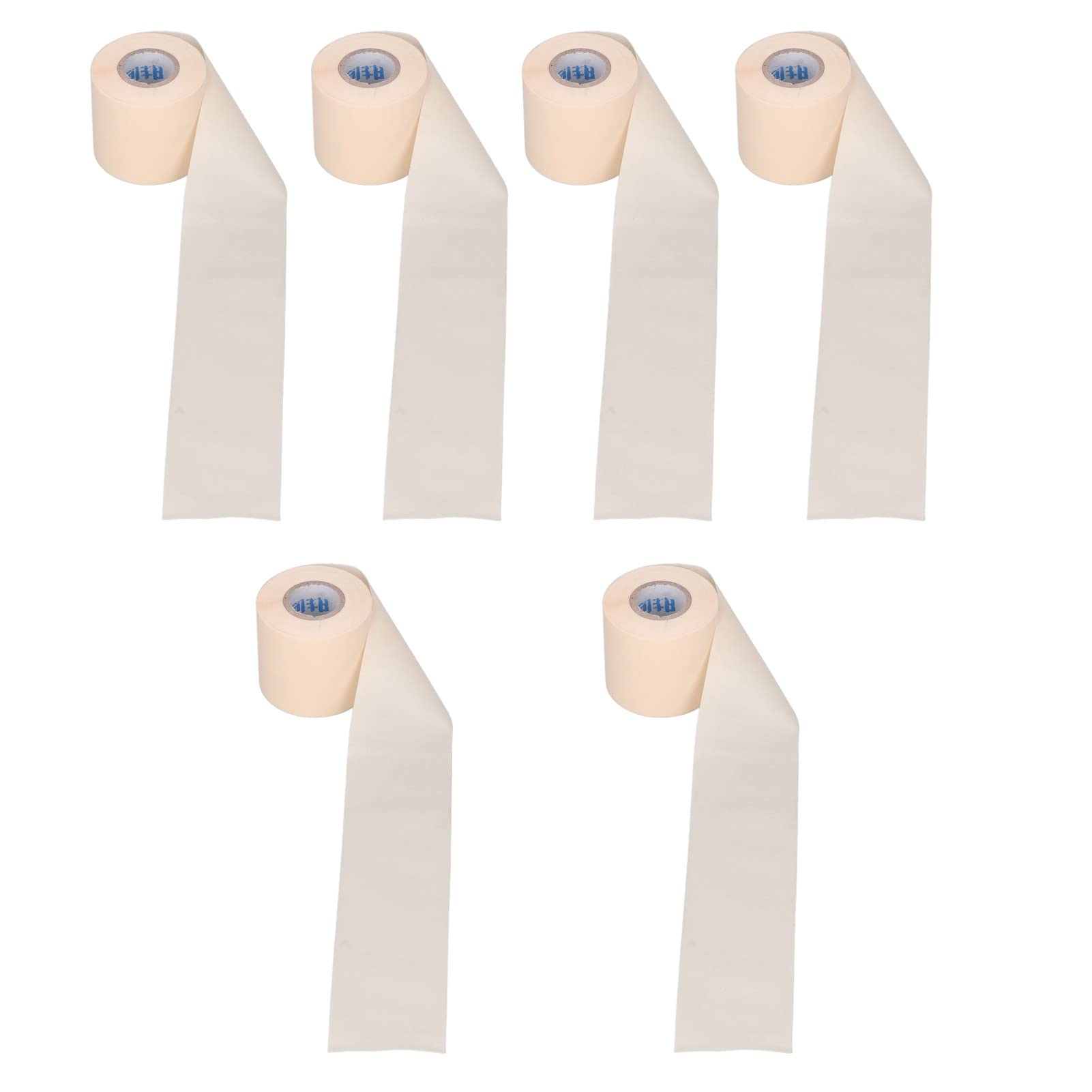 6PCS White Duct Tape - Heavy Duty Waterproof Adhesive Tape for Air Conditioning Pipes, HVAC Repairs & Home Improvement Projects
