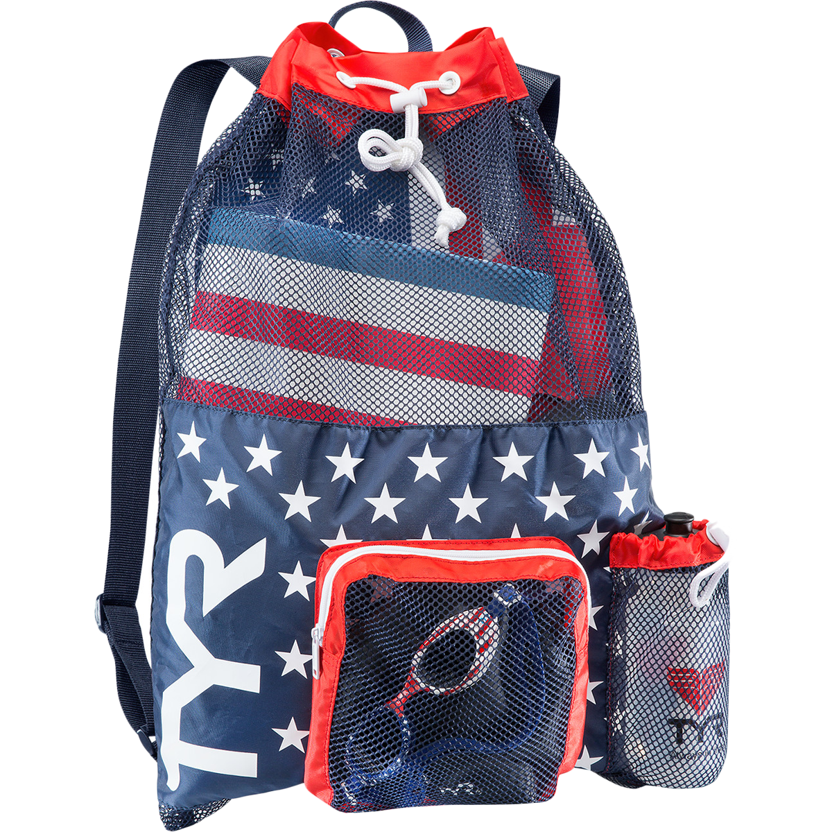 Large Mesh Mummy Backpack - Lightweight & Breathable Hiking Daypack for Outdoor Adventures, Camping, and Travel | USA Made