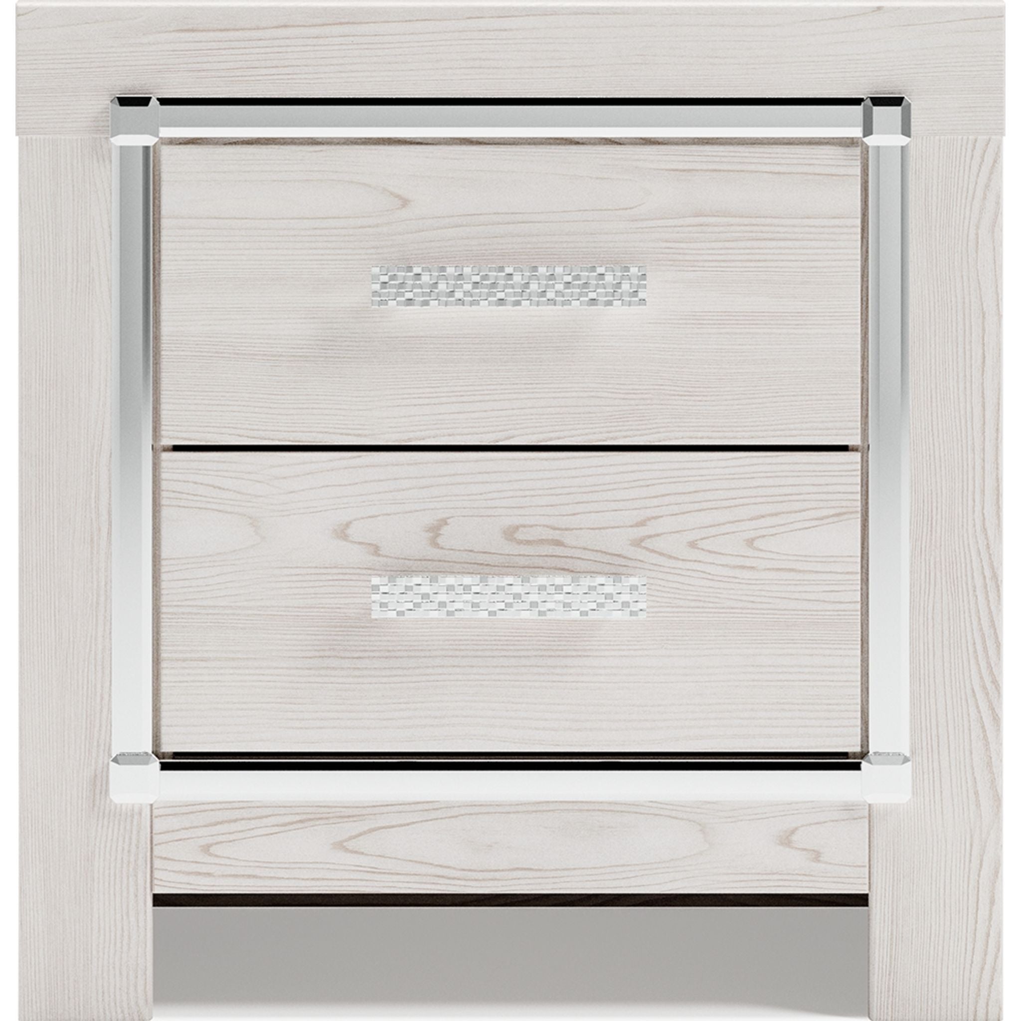 Altyra White Nightstand - Modern Bedside Table with Drawer for Bedroom, Living Room & Guest Room - Stylish & Functional Home Decor