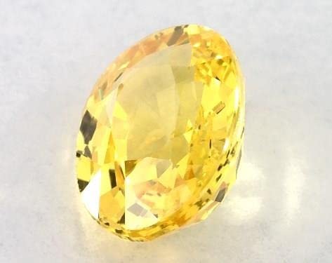 Certified Ceylon Yellow Sapphire Stone for Men & Women - IGL Lab Tested, Oval Shape, Jupiter Gem for Jewelry & Gifts