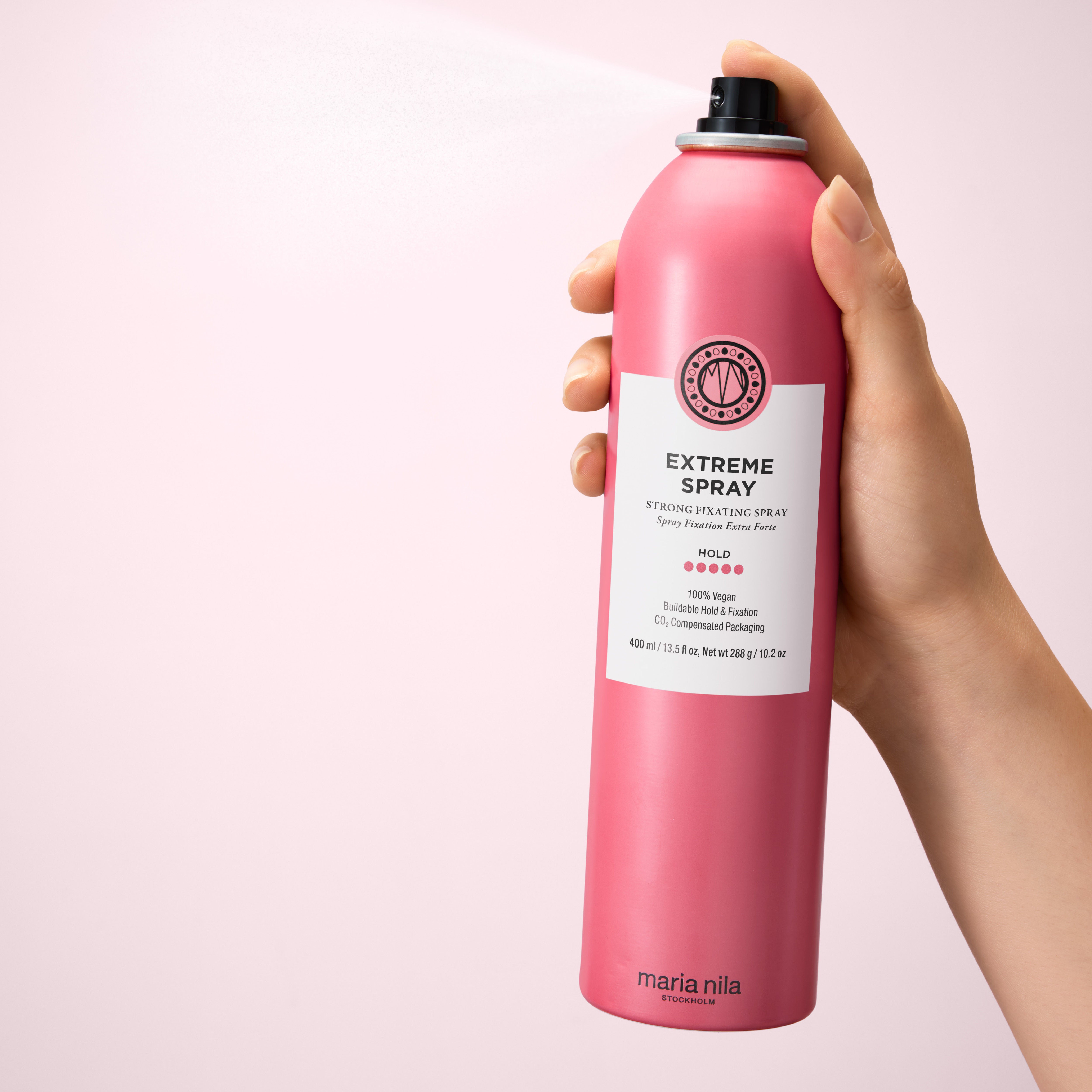 Maria Nila Extreme Spray - Heat Protectant & Shine Spray for Damaged Hair - Perfect for Styling, Blowouts & Daily Use