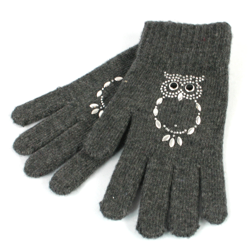 Grey Owl Winter Gloves for Men & Women - Warm Thermal Touchscreen Gloves for Skiing, Snowboarding & Outdoor Activities