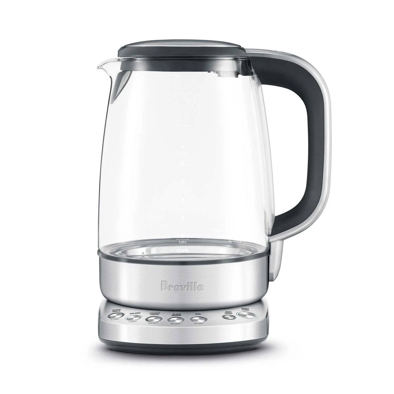 Breville BKE830XL 1.7L Smart Electric Kettle with IQ Technology - Fast Boiling, Variable Temperature Control for Coffee, Tea & Cooking - Perfect for Home & Office Use