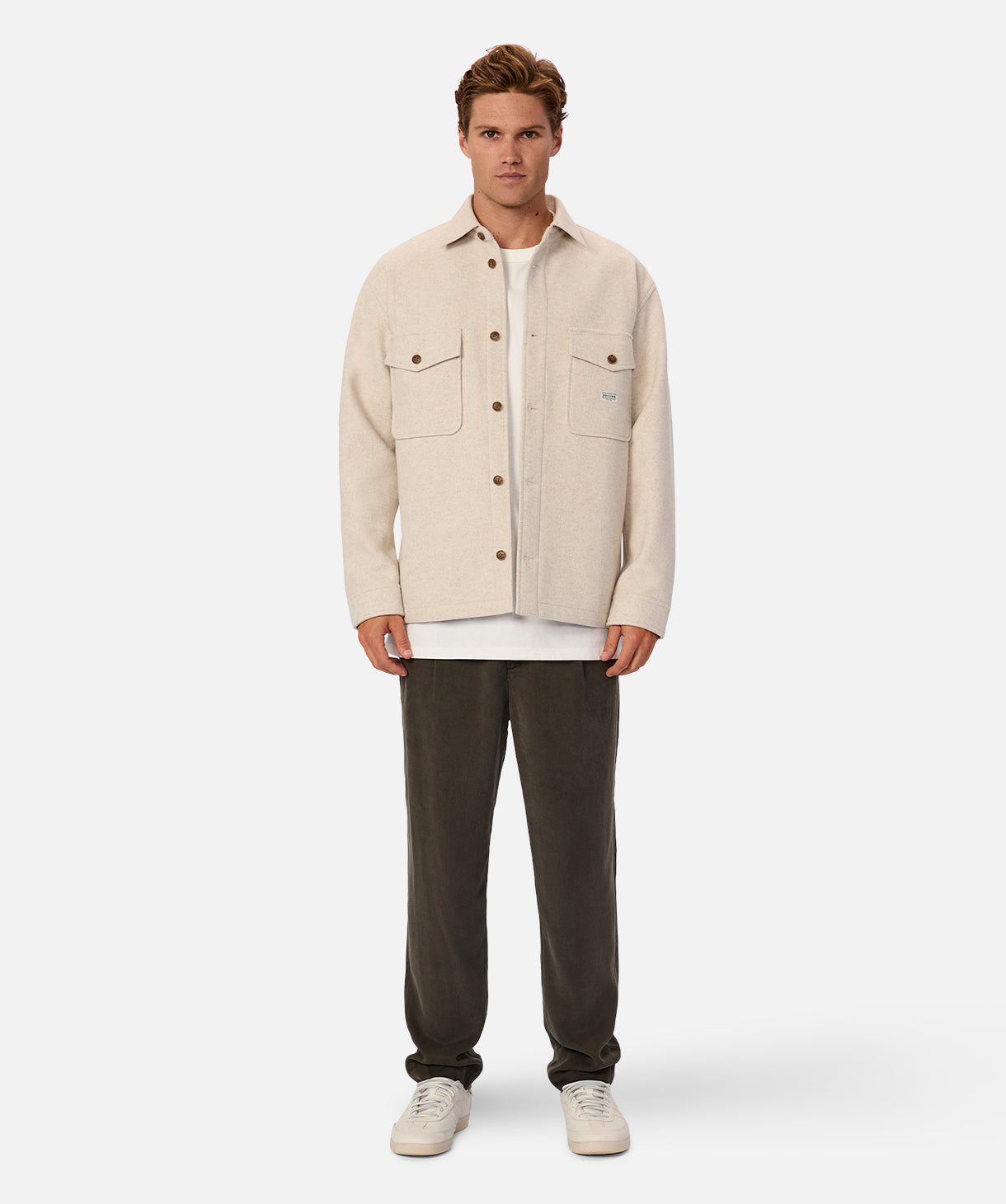 Coleman Jacket for Men & Women - Lightweight Water-Resistant Outdoor Jacket in Oatmeal Melange Color - Perfect for Hiking, Camping & Everyday Wear