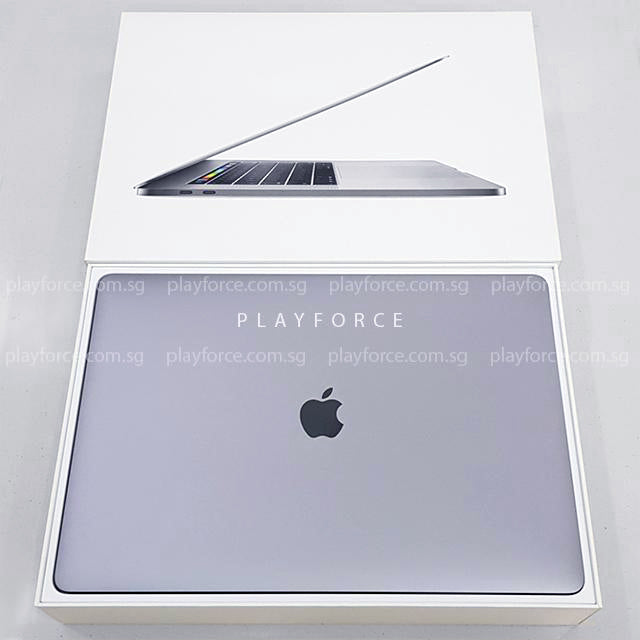 Apple MacBook Pro 15-inch 2017 Model with Touch Bar - 512GB SSD, Space Gray (Includes AppleCare) - Perfect for Graphic Design, Video Editing & Business Professionals