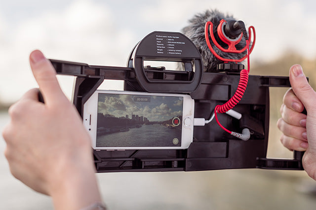 iOgrapher Smartphone Video Rig - Professional Mobile Filmmaking Kit for iPhone & Android | Perfect for Vlogging, YouTube & Social Media Content Creation