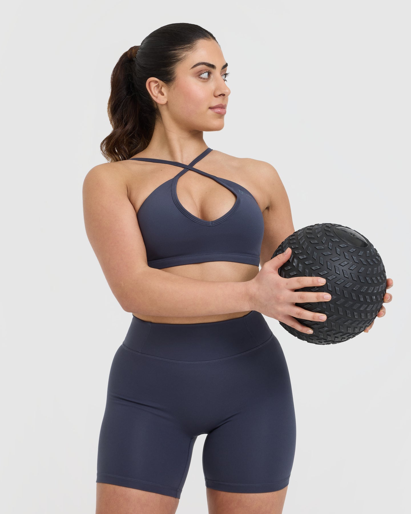 Timeless Strappy Bralette - True Blue | Comfortable Wireless Bra for Women | Perfect for Yoga, Lounge & Everyday Wear