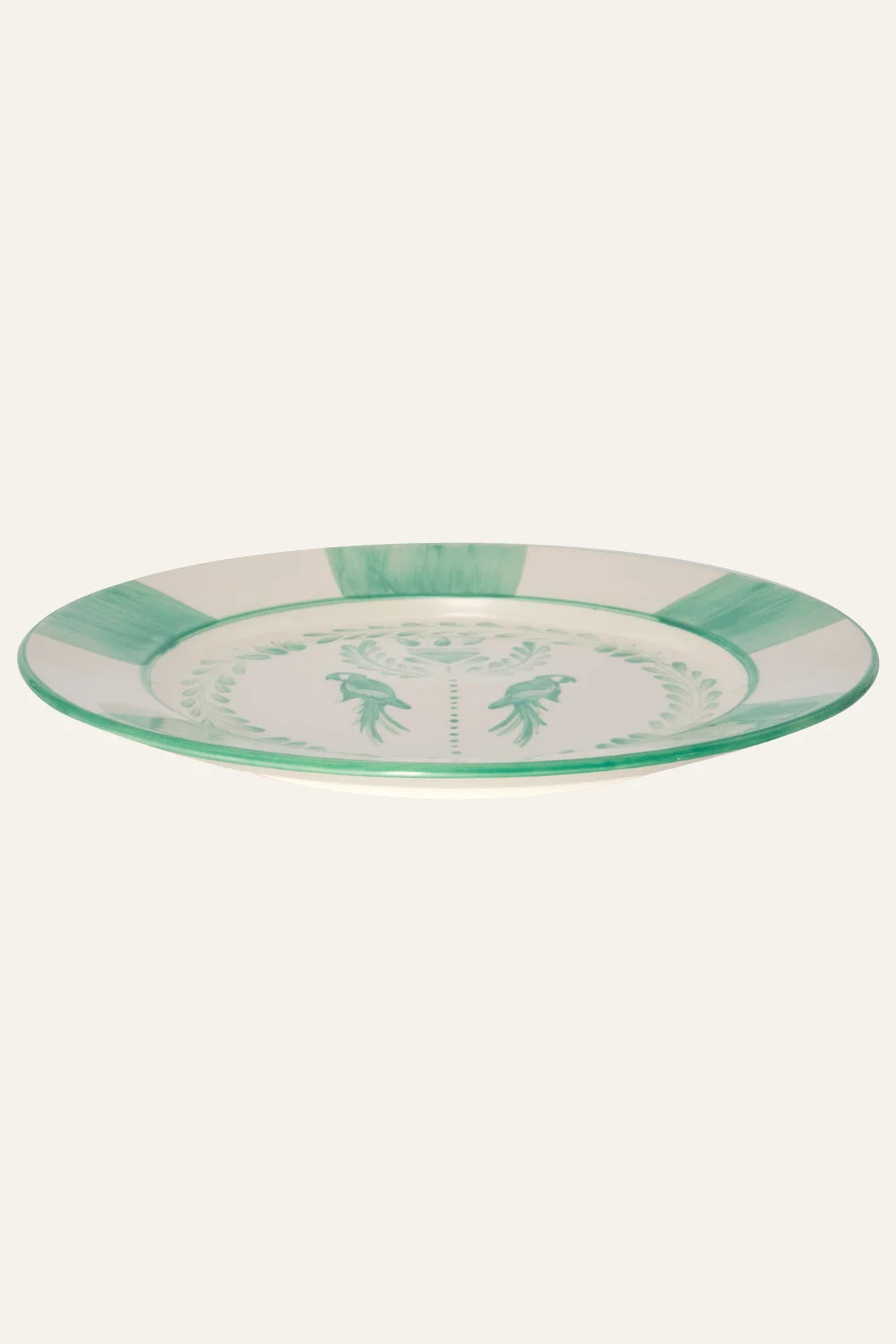 Premium Macao Porcelain Dinner Plate Set of 2 - Elegant Fine China for Romantic Dinners & Special Occasions