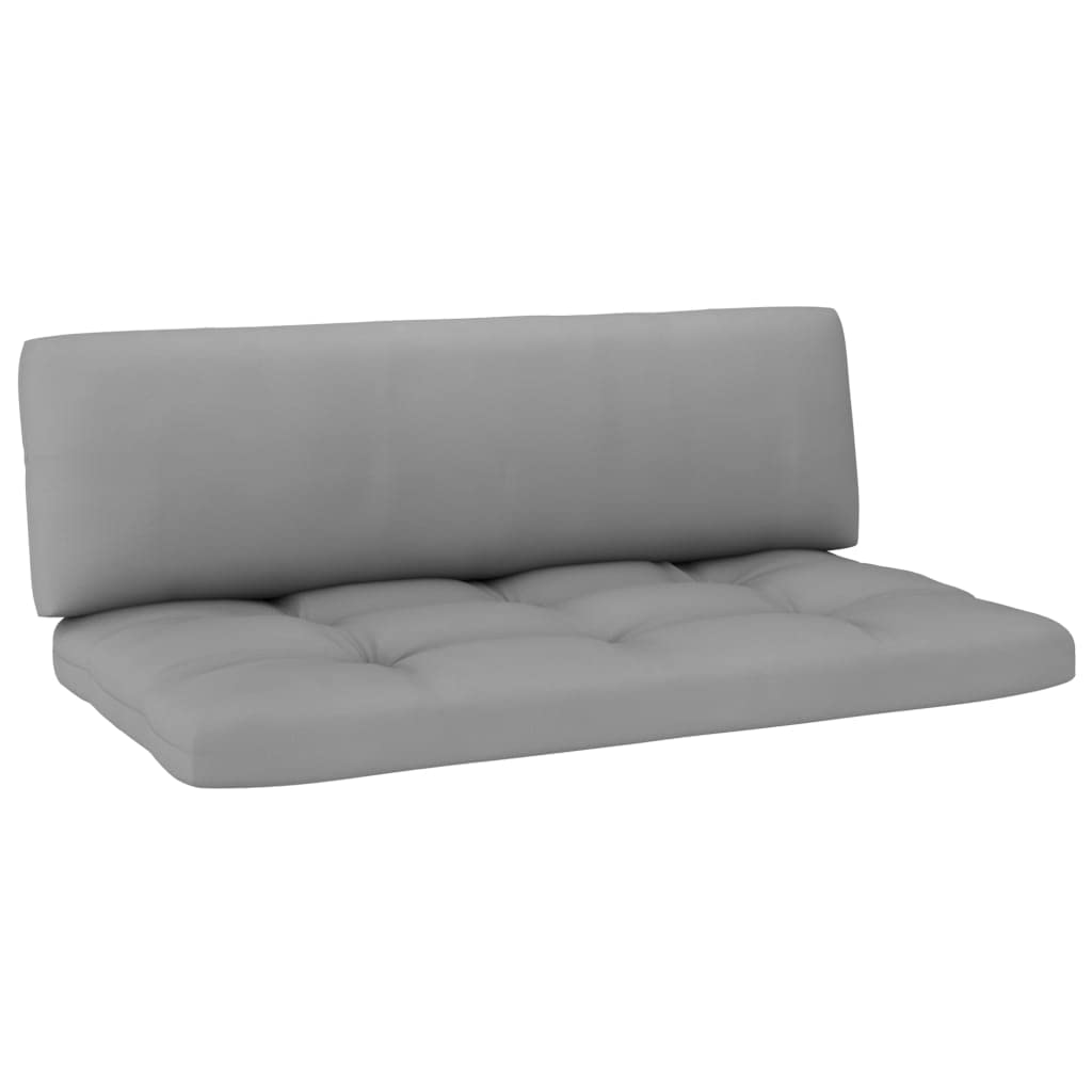 2 Pack Outdoor Patio Seat Cushions - Waterproof Sofa & Swing Bench Cushions, Gray - Perfect for Garden, Deck, Poolside & Patio Furniture