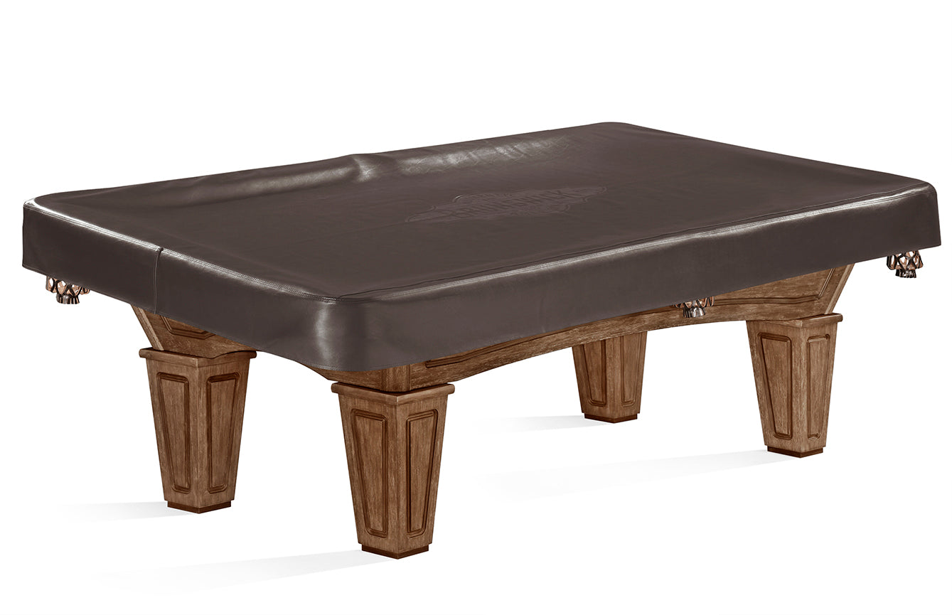Brunswick Standard 8-Foot Pool Table Cover - Waterproof & Durable Protection for Indoor/Outdoor Billiard Tables - Perfect for Home Game Rooms, Bars & Recreation Areas