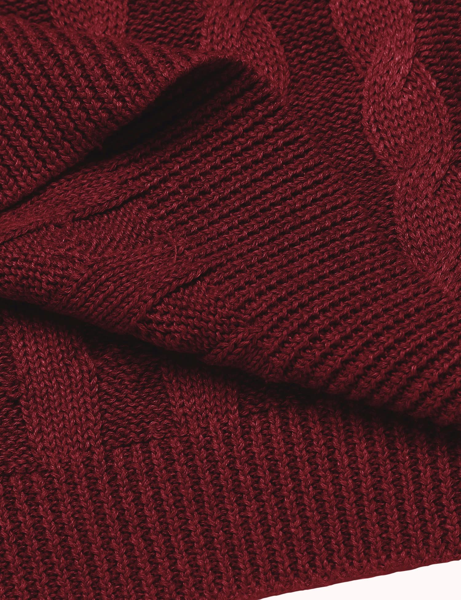 COOFANDY Men's Slim Fit Shawl Collar Pullover Sweater - Casual Button Cable Knit Sweater for Fall & Winter | Office, Dating & Holiday Outfits