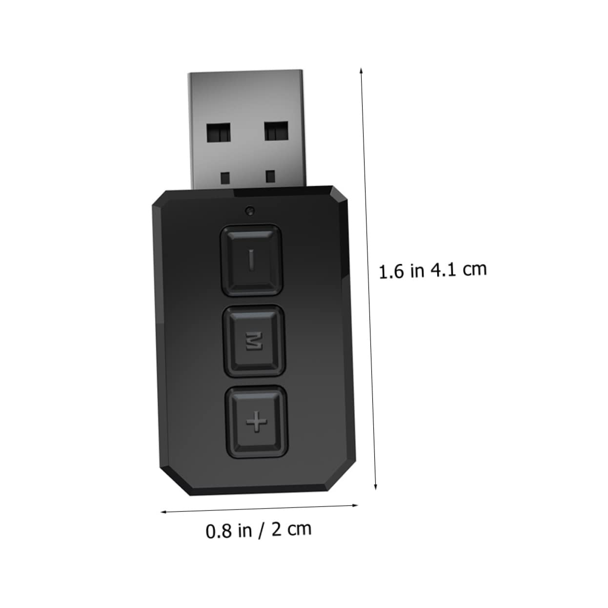 Jojofuny 4pcs Wireless Audio Adapter & Transmitter - USB Cordless Headset Converter for Gaming, TV, PC, and Home Theater