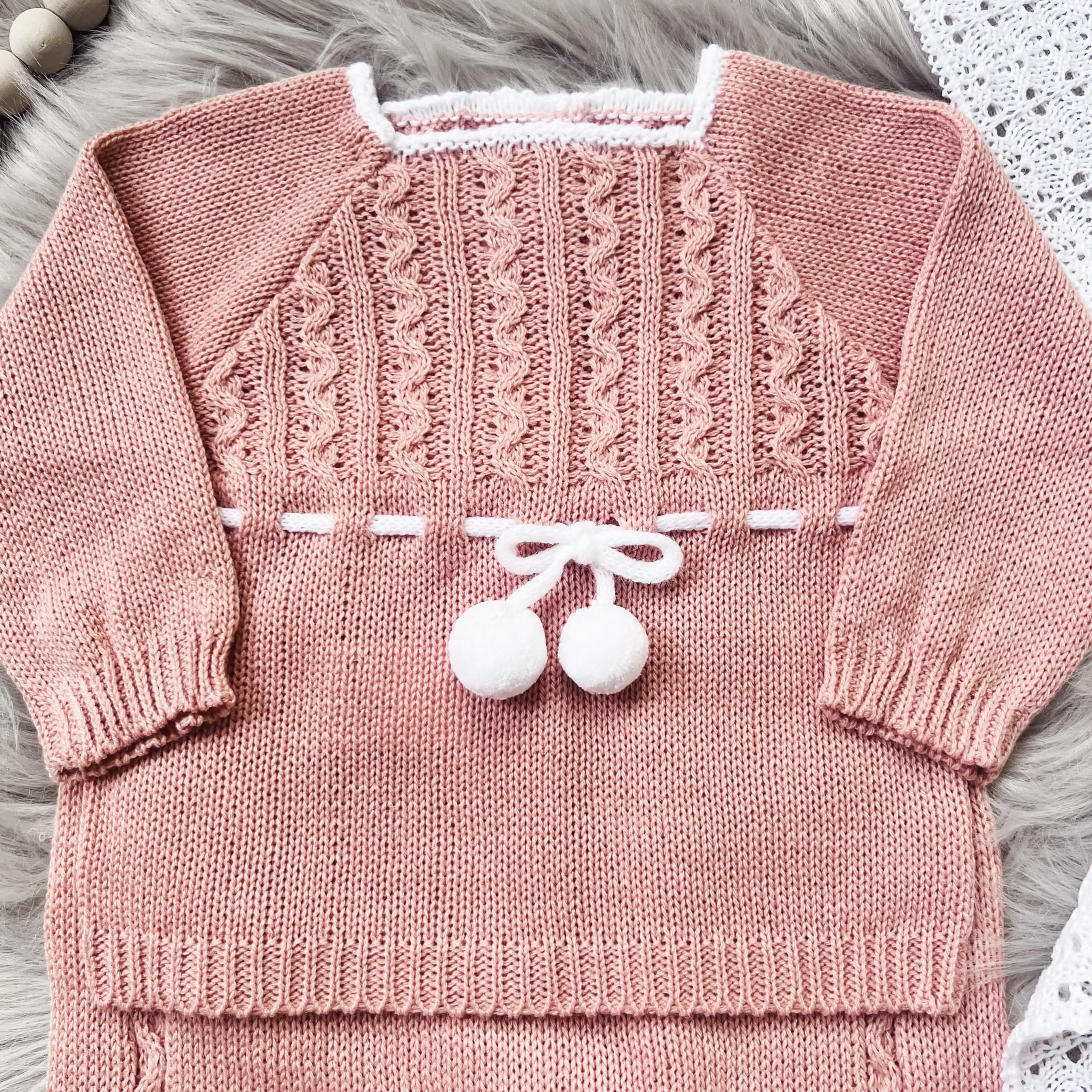 Newborn Baby Knitted Clothes Set - Soft Cotton Coming Home Outfit for Boys & Girls | Perfect for Hospital Photos, Christening & First Birthday