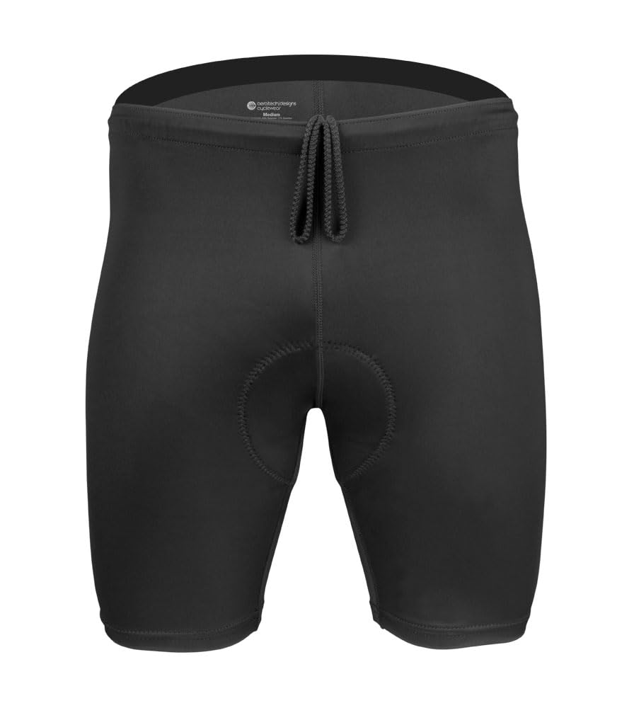 **Men's USA Classic Padded Triathlon Shorts – Thin Quick-Dry Comfort for Cycling & Running – Made in USA – Ideal for Triathlons, Training & Outdoor Sports**