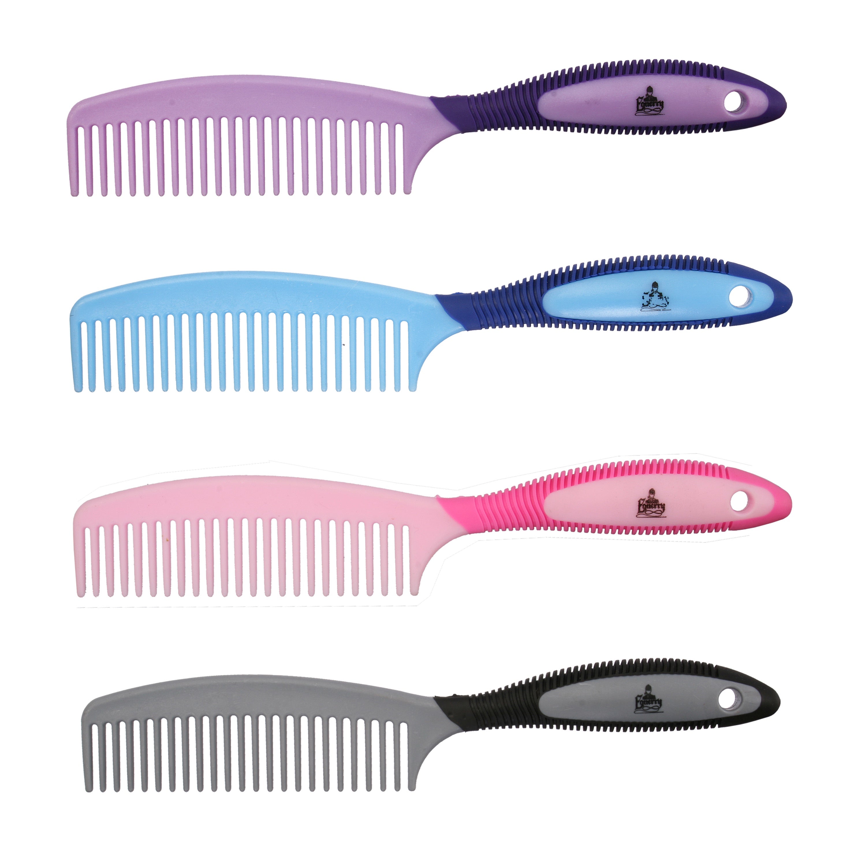 Equerry Soft Touch Hair Comb - Gentle Detangling Brush for Men & Women - Perfect for Daily Styling, Travel & Salon Use