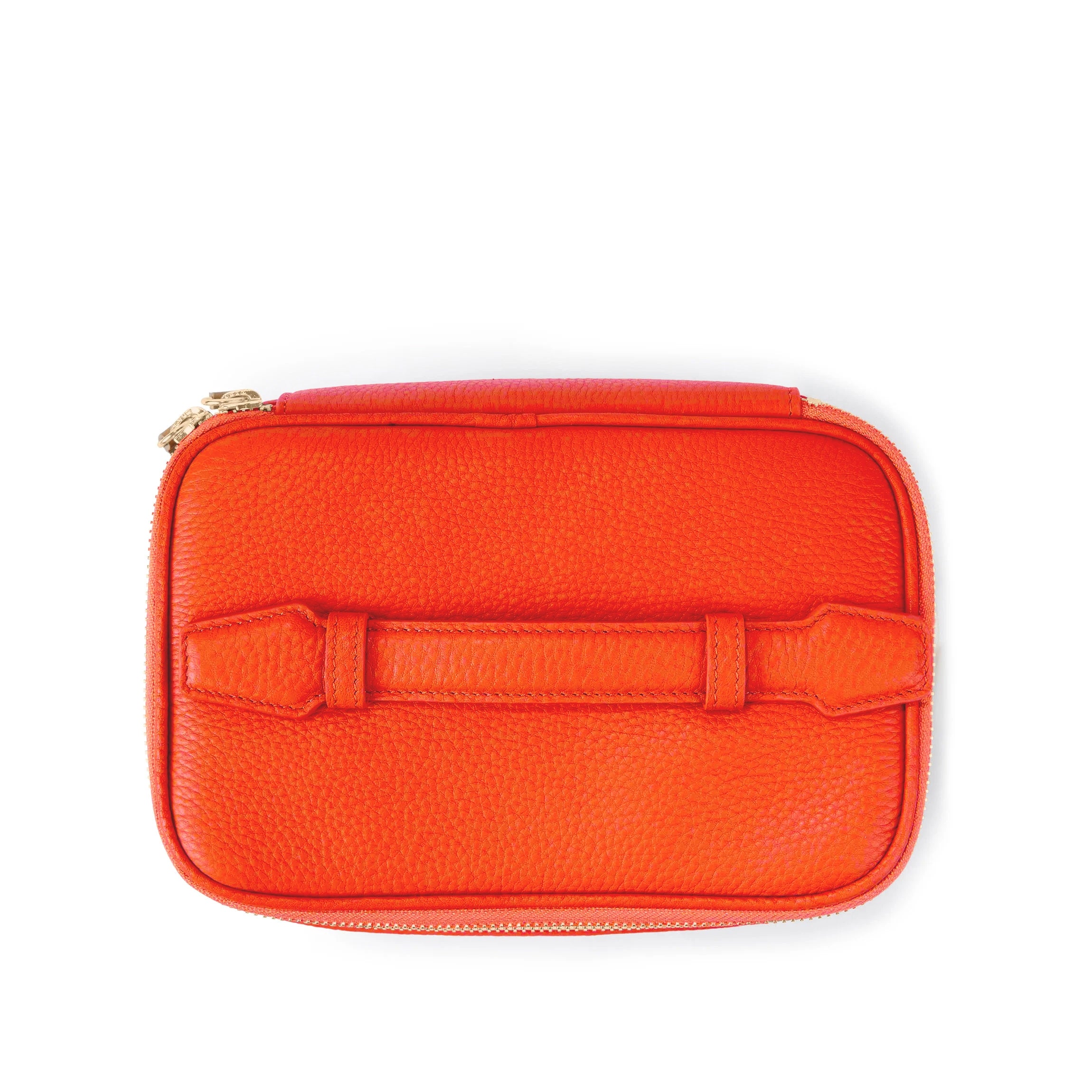 Small Train Case Clementine - Compact Makeup Train Case for Travel & Professional Use | Perfect for Cosmetologists & On-the-Go Beauty Essentials