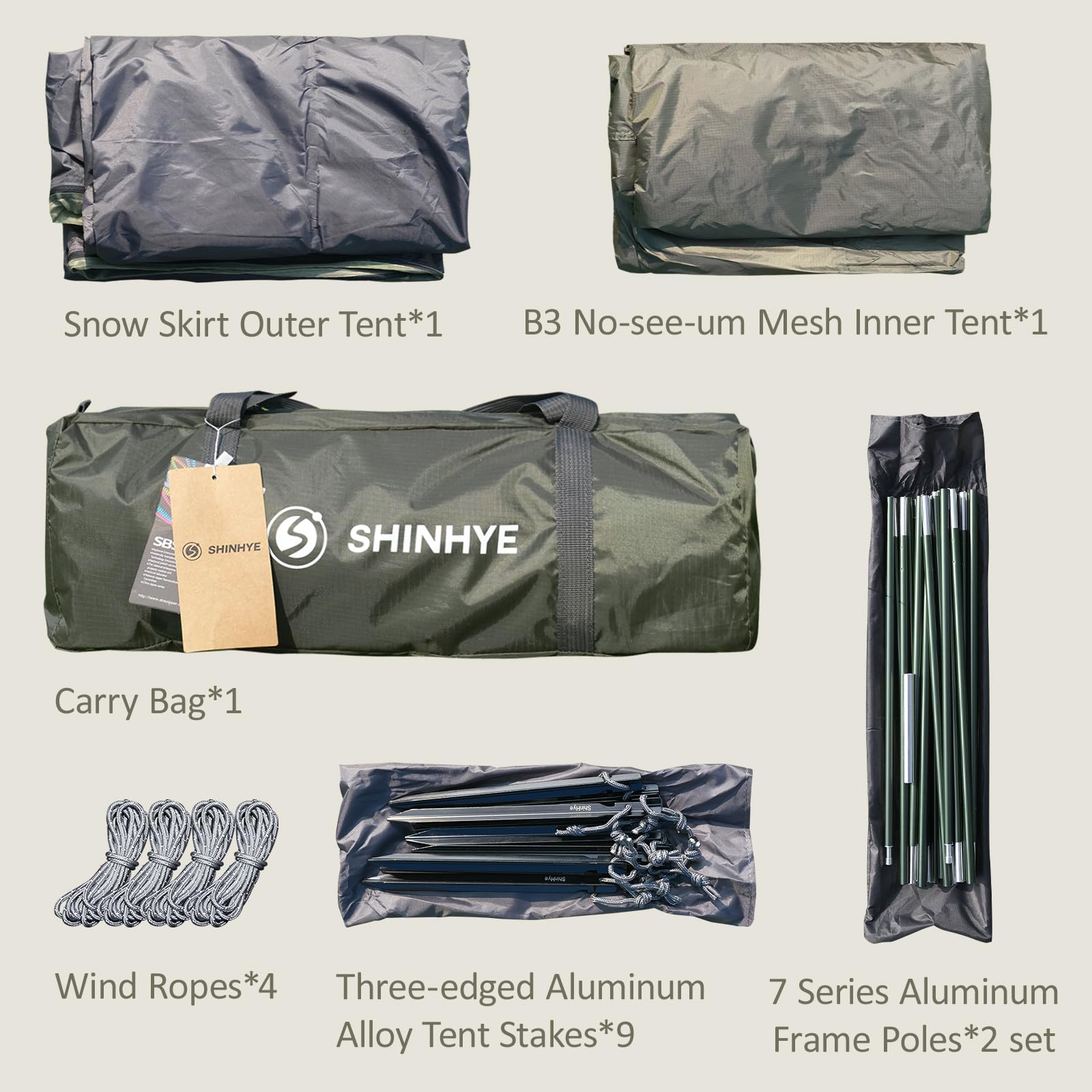 1-2 Person 4 Season Backpacking Tent - Ultralight Winter Camping Tent for Extreme Cold Weather, Waterproof Double Layer Easy Setup Tent for Hiking, Mountaineering & Family Outdoor Adventures | Perfect for Alpine Expeditions & Snow Camping