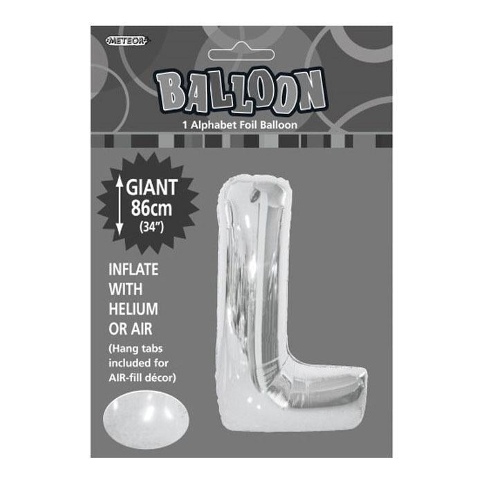 Jumbo Letter Foil Balloons - Large Alphabet Mylar Balloons for Birthday Parties, Baby Showers & Wedding Decorations