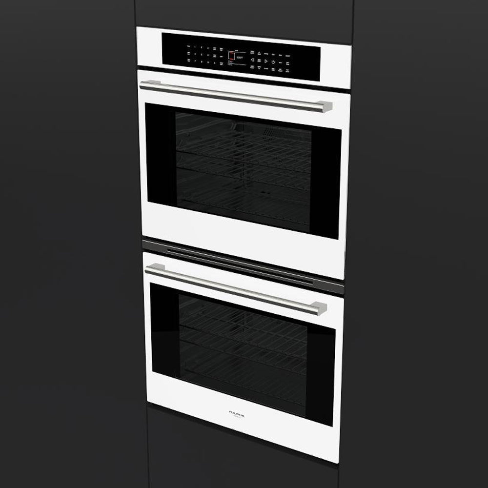 Fulgor Milano 30-Inch Built-In Electric Convection Double Wall Oven with Multiple Color Options (F7DP30) - Perfect for Modern Kitchens, Baking, Roasting & Entertaining