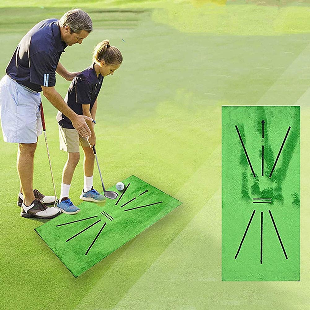 Portable Golf Swing Training Mat 12