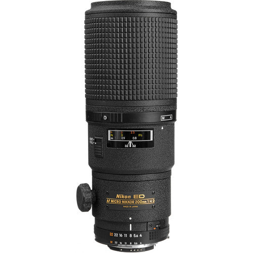 Nikon AF Micro NIKKOR 200mm f/4D IF-ED Telephoto Macro Lens - Used (Excellent Condition) | Professional Close-Up Photography for Nature, Jewelry & Product Shots