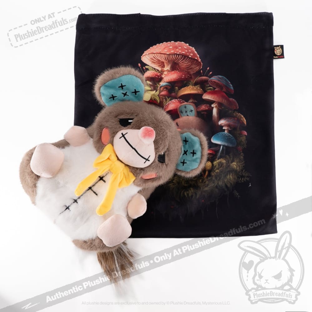 Victorian Style McGee's Dormouse Plush Toy - Cute Stuffed Animal for Kids & Collectors | Perfect for Nursery Decor, Gift Giving & Themed Parties