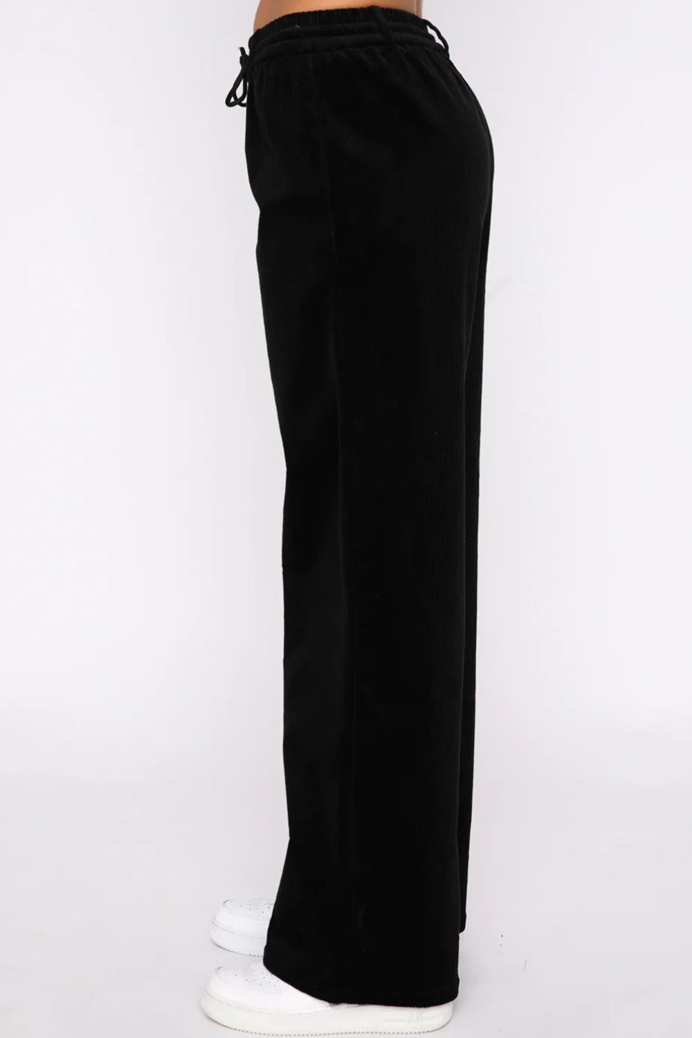 Drawstring Waist Wide Leg Active Pants for Women - Comfortable Yoga, Running & Lounge Wear - Plus Size Workout Joggers