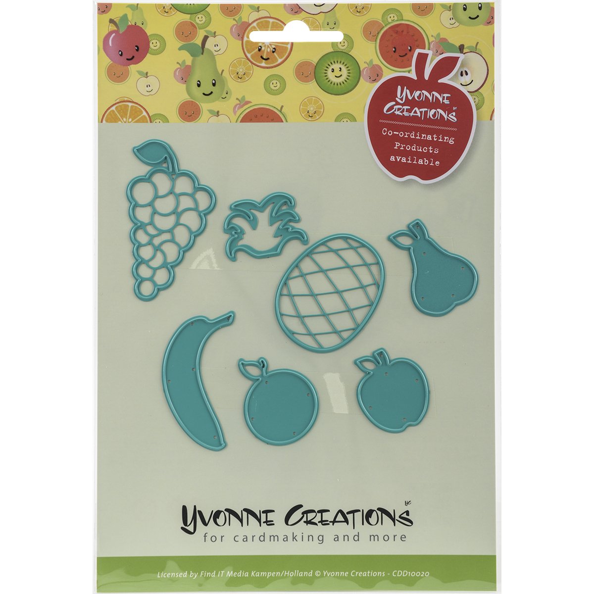 Find It Trading Fruit Yvonne Creations Die - High Quality Crafting Dies for Scrapbooking, Card Making & DIY Projects | Perfect for Paper Crafts, Home Decor & Gift Making