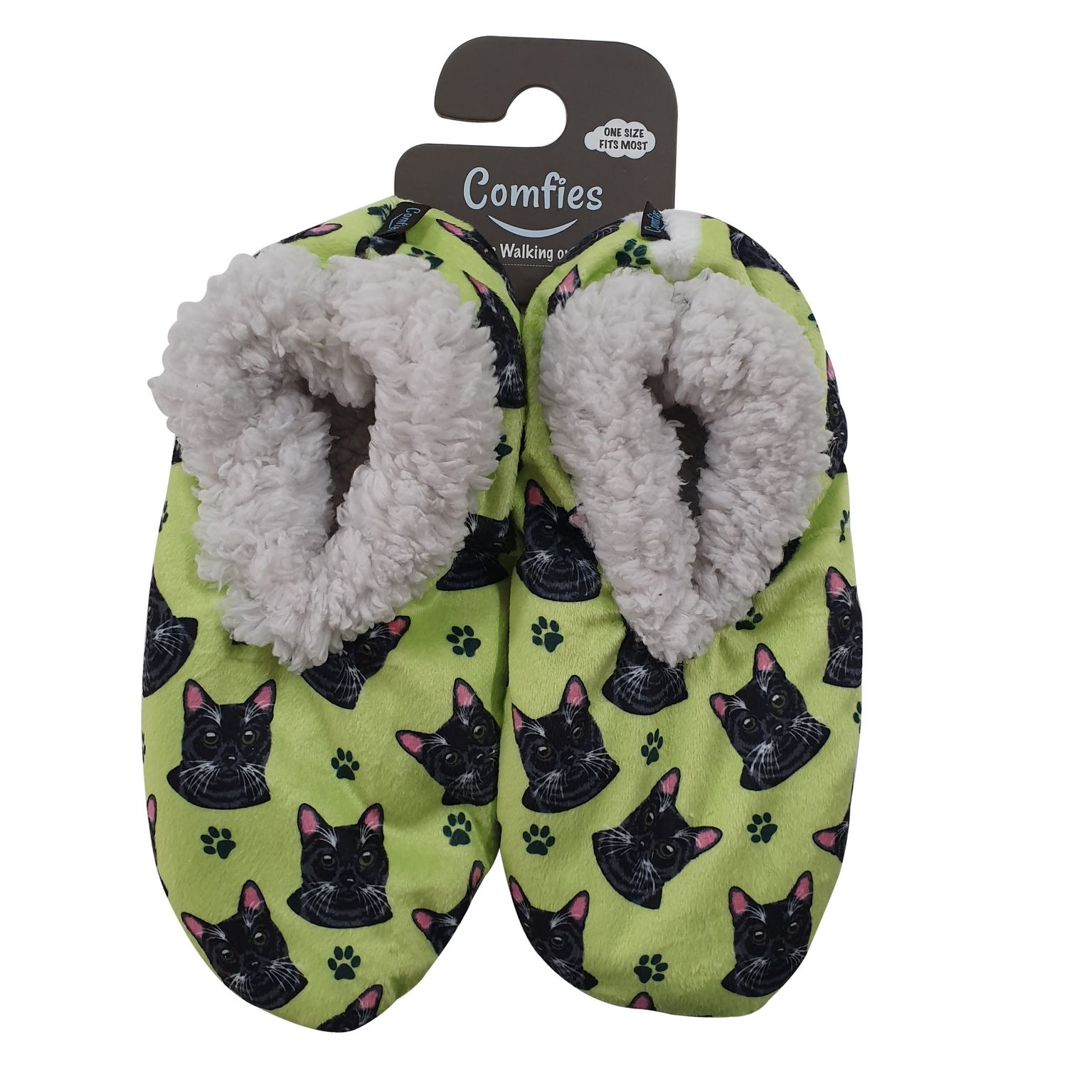 Black Cat Slippers for Women - Ultra Soft & Cozy Indoor House Shoes - Perfect for Relaxing at Home, Lounging, and Gift Giving