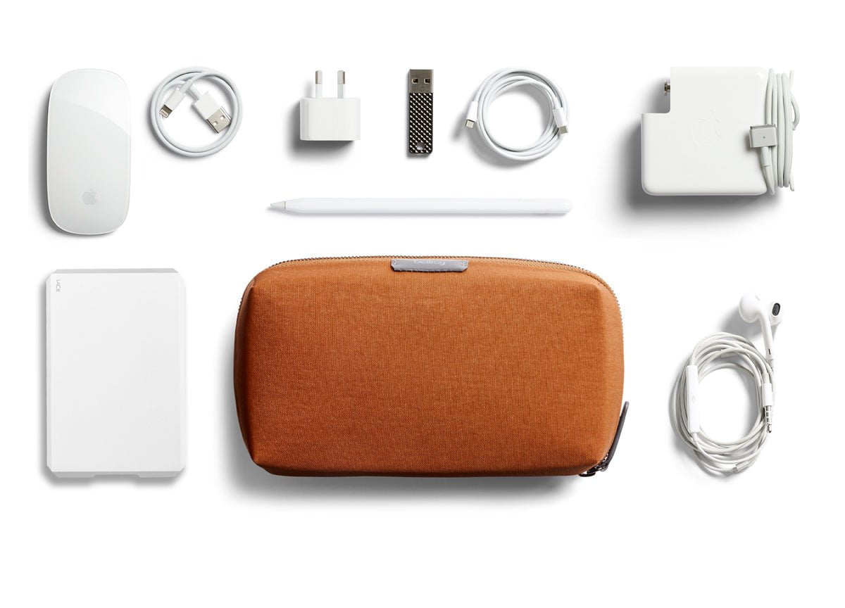 Bellroy Tech Kit - Premium Travel Organizer for Cables, Chargers & Accessories | Perfect for Business Trips, Commuting & Daily Use