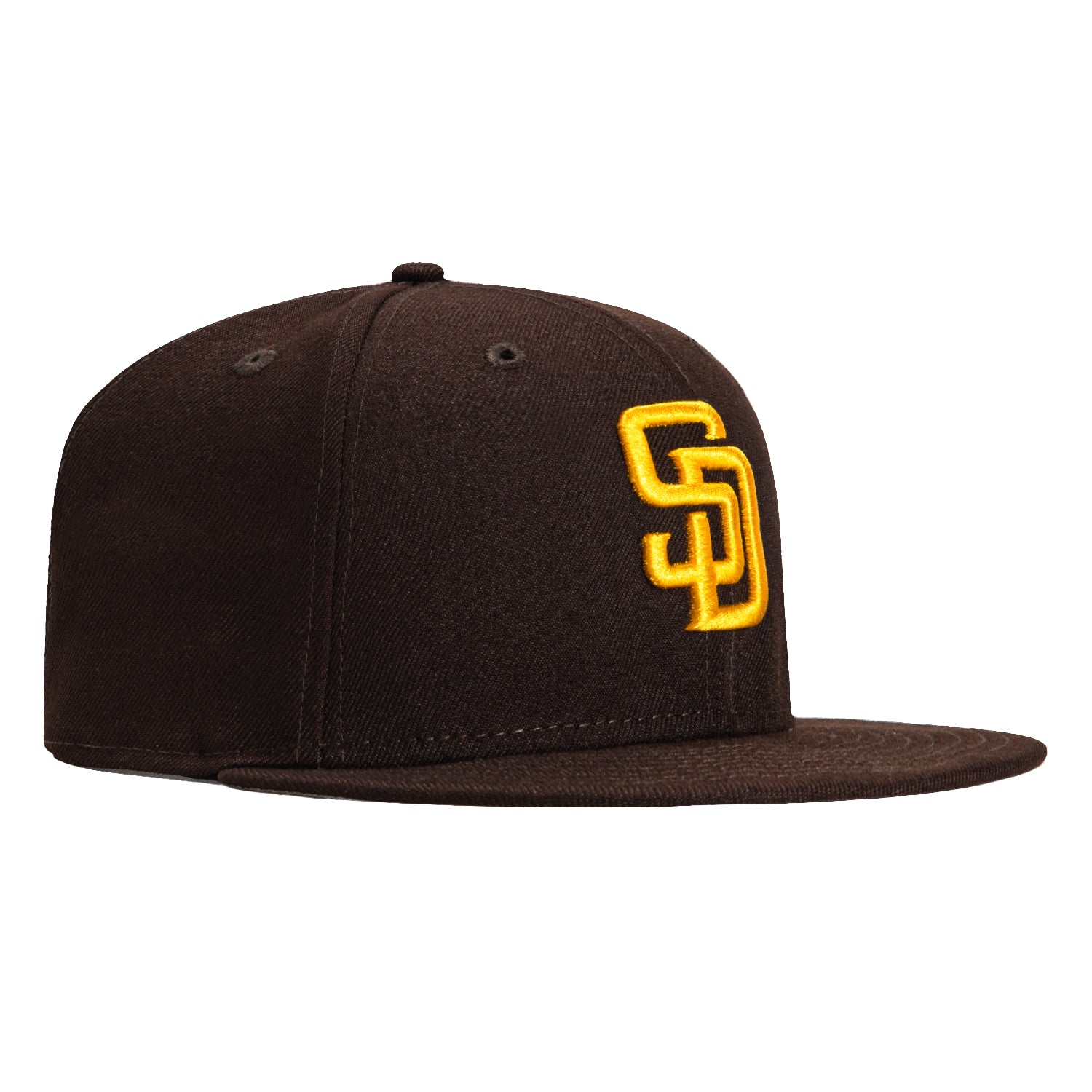 New Era 9Fifty MLB Basic San Diego Padres Snapback Baseball Cap - Brown | Adjustable Game Hat for Men & Women | Perfect for Baseball Games, Streetwear & Casual Outfits