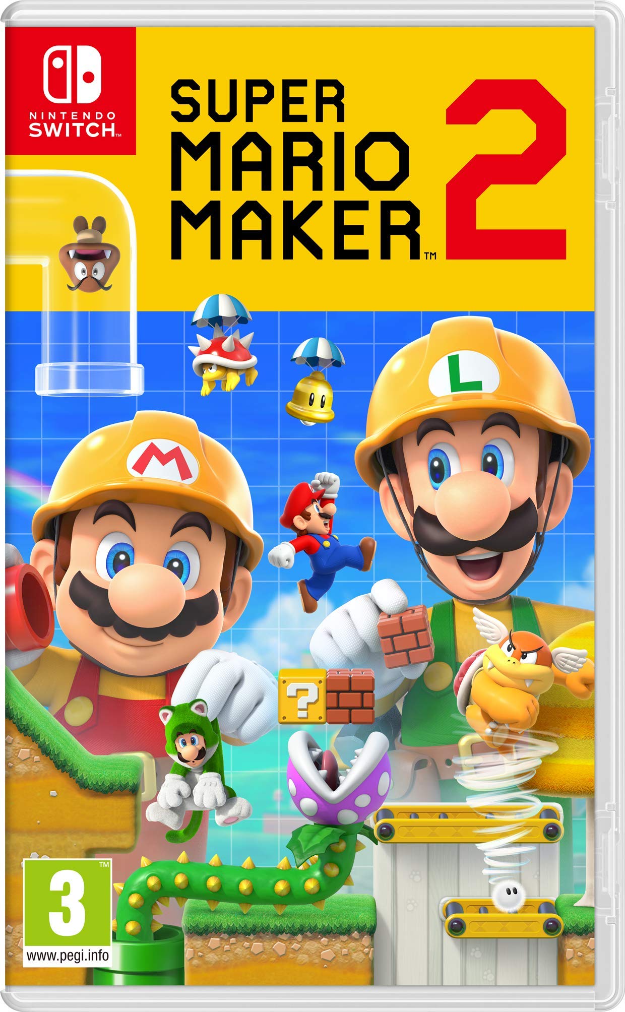 Nintendo Super Mario Maker 2 - Create & Play Custom Mario Levels | Game for Nintendo Switch | Perfect for Family Game Nights & Creative Gaming
