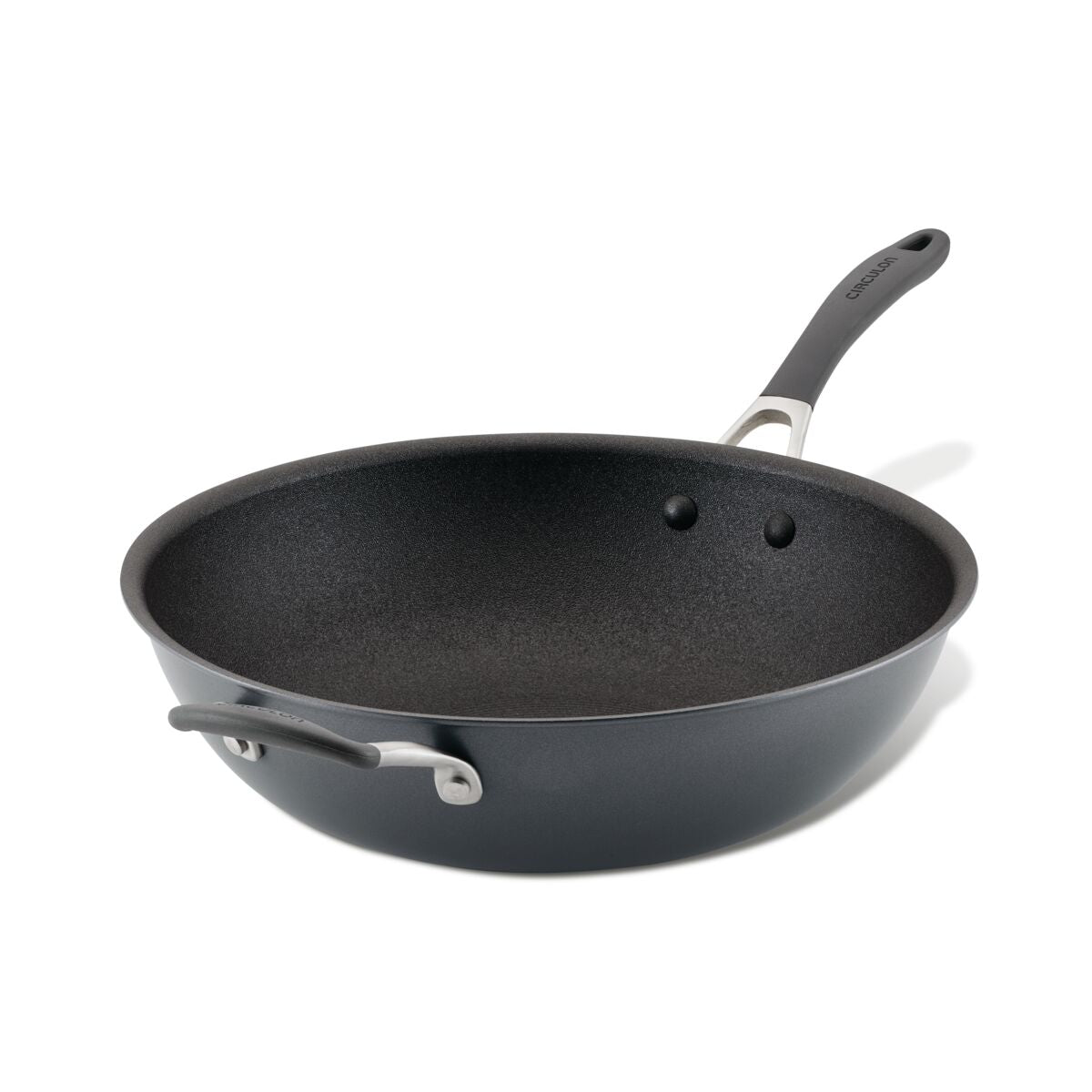 13 Inch A1 ScratchDefense™ Nonstick Stir Fry Pan with Helper Handle - Perfect for Sauteing, Frying & Cooking Delicious Meals at Home