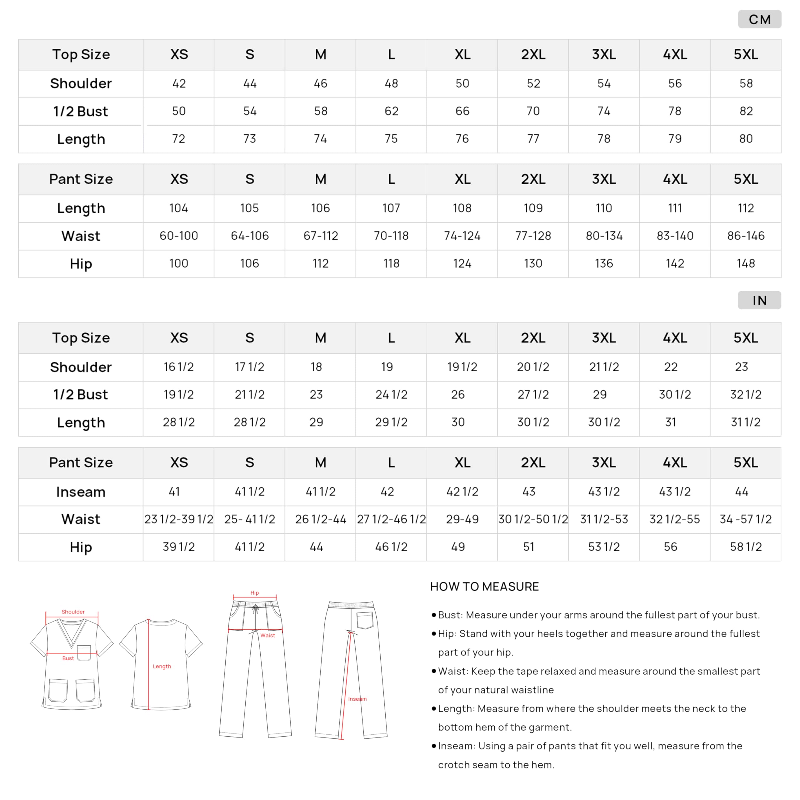 Unisex Medical Scrubs Set - Comfortable & Durable Nurse Uniform with Top & Pants (Ref.6801-6802) - Perfect for Hospitals, Clinics & Healthcare Professionals