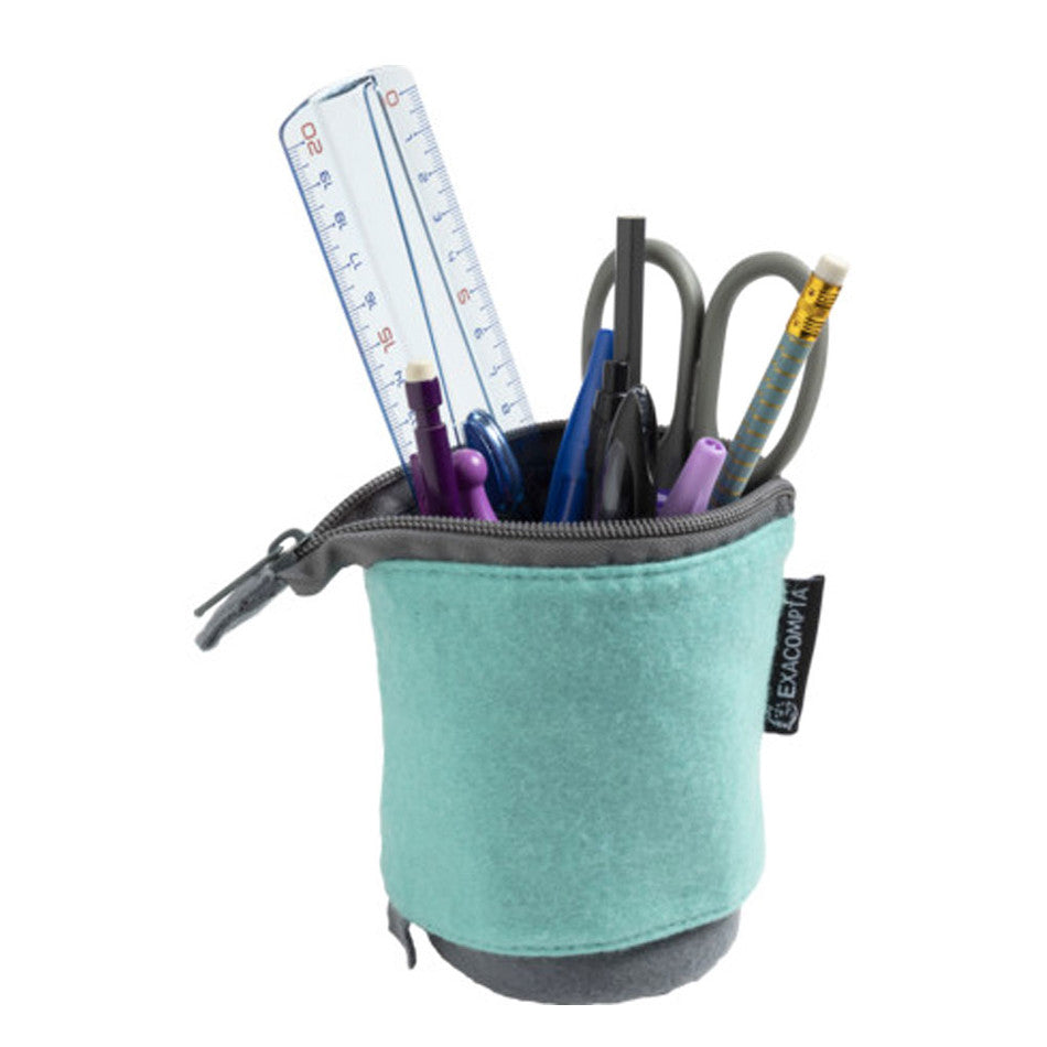 Exacompta Teskto Pencil Case - Durable School & Office Supplies Organizer for Pens, Markers & Art Tools - Perfect for Students, Teachers & Professionals
