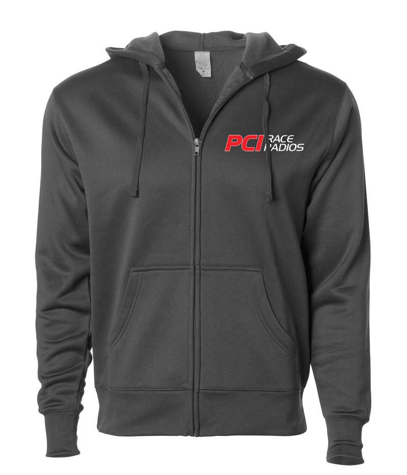 PCI Zip Up Hoodie for Men & Women - Stylish Fleece Pullover with Front Pockets - Perfect for Casual Wear, Gym, and Outdoor Activities