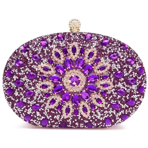 Oval Dark Purple