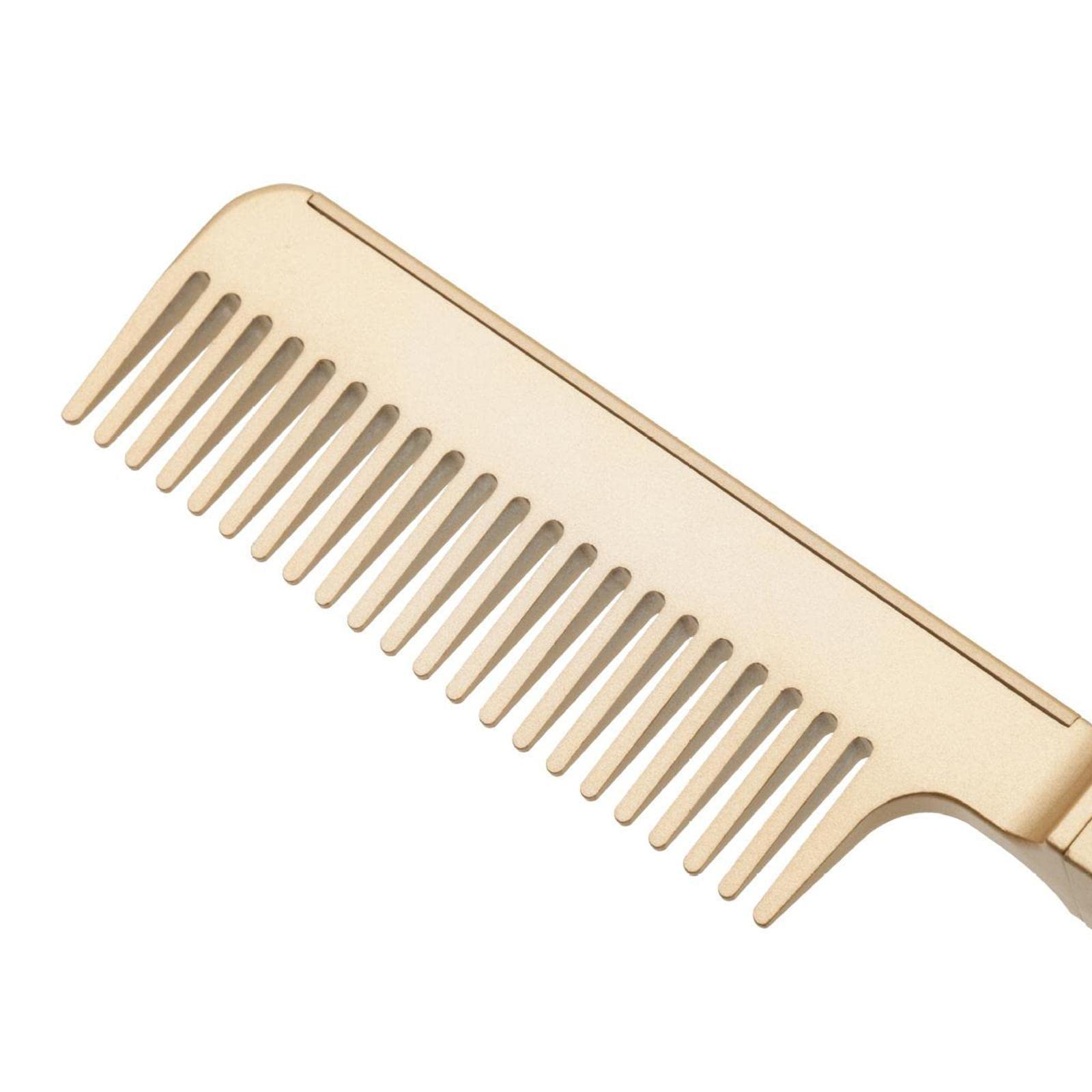 Portable Electric Hair Straightener Brush - Fast Heating Wet & Dry Hair Styling Tool for Smooth & Shiny Hair | Perfect for Travel, Home & Salon Use