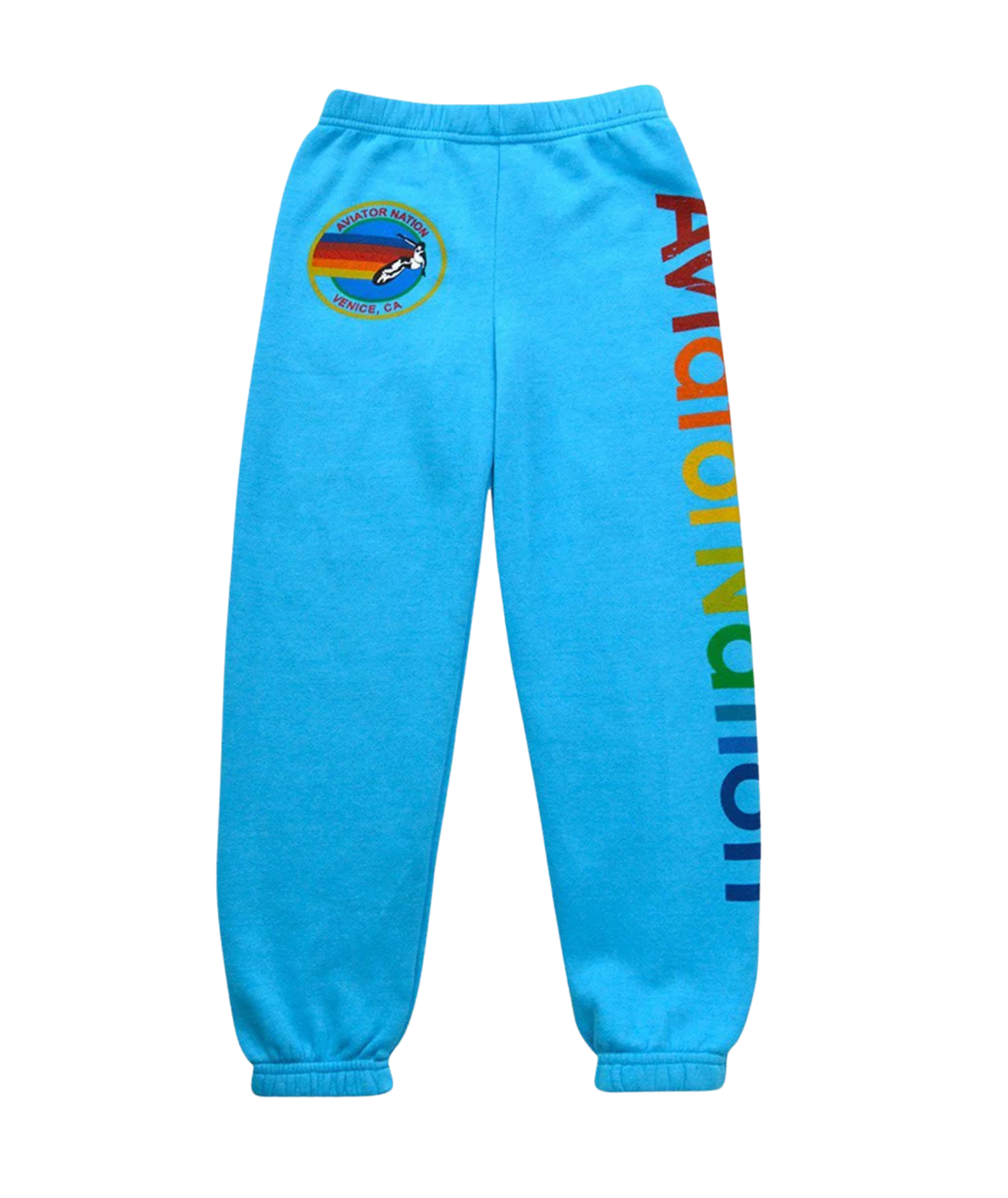 Aviator Nation Kids Venice Sweatpants - Soft Cotton Joggers for Boys & Girls | Comfortable Lounge Pants for Playdates, School & Weekend Wear