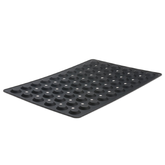 Lekue Mini Tart Silicone Mold - 60 Cavities for Baking, Non-Stick & Flexible - Perfect for Cupcakes, Muffins, Chocolate & Candy Making - Ideal for Home Bakers & Professional Chefs