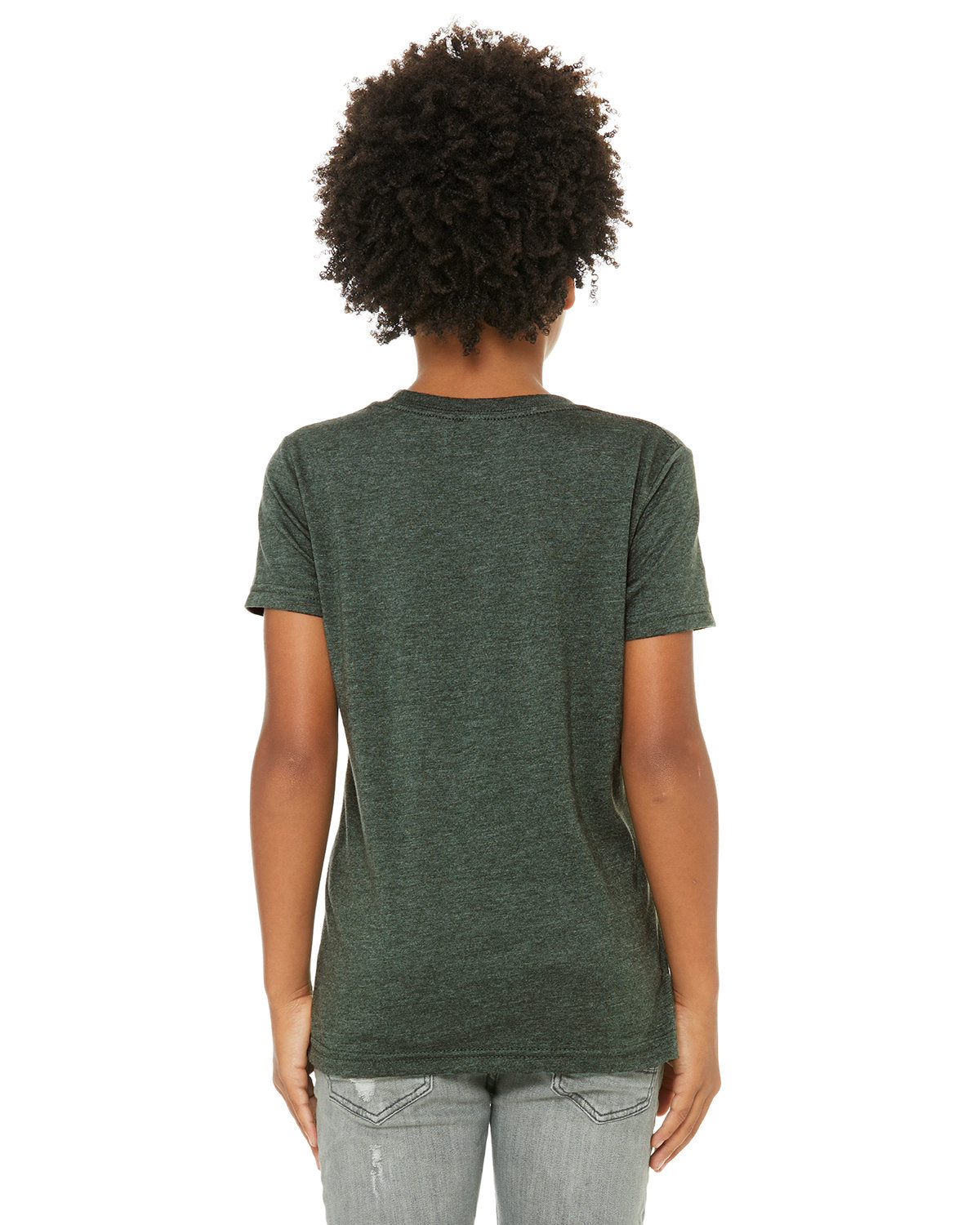 Bella + Canvas 3001Y Youth Jersey T-Shirt - Soft Cotton Short Sleeve Tee for Kids & Teens - Perfect for School, Sports & Everyday Wear