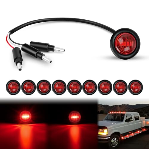 10pcs 3Pin Red