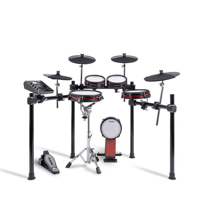 Alesis Crimson MK3 9-Piece Premium Electronic Drum Kit – Professional Electronic Drums for Home, Studio & Live Performance