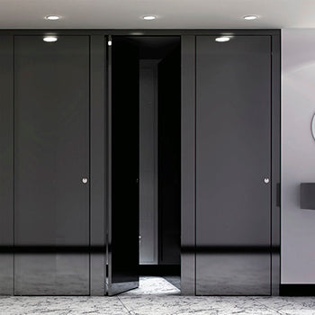 Thrislington Premium Toilet Cubicle - Durable Commercial Restroom Partition with Flow Design | Ideal for Offices, Schools & Public Restrooms