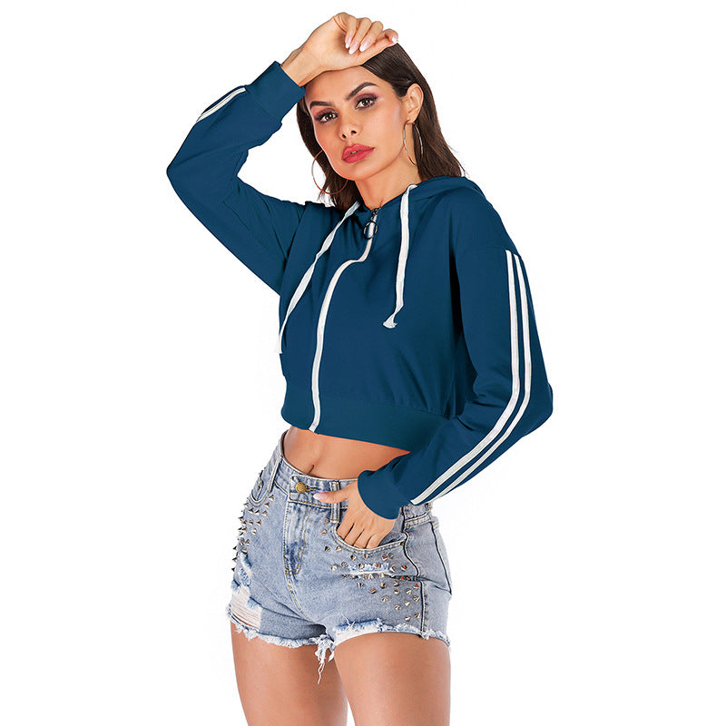 LOVEVOP 2025 Women's Casual Hooded Long Sleeve Sweater Jacket - Solid Color Fall Fashion Outerwear for Women | Perfect for Autumn Layering, Street Style & Cozy Outfits