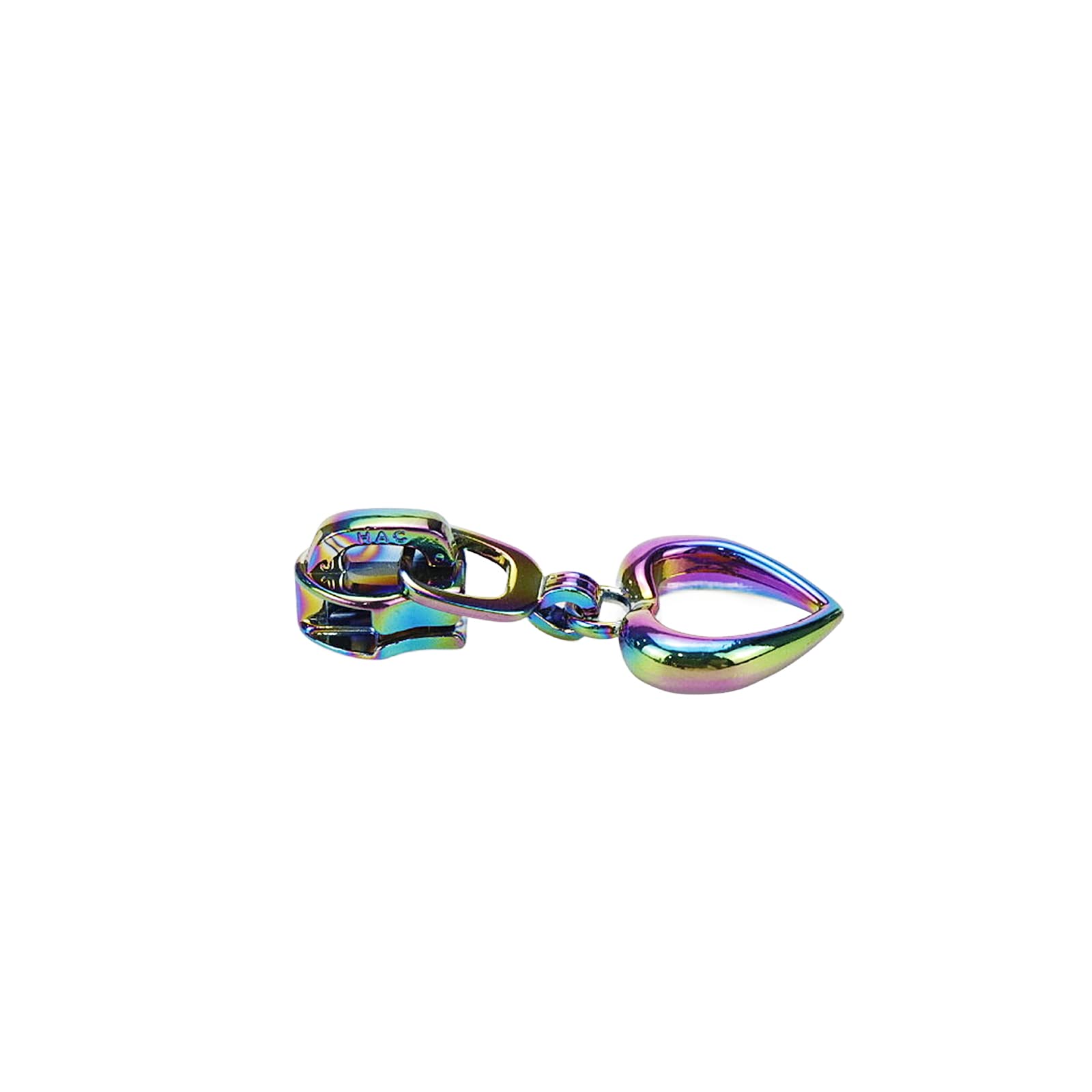 10Pcs Rainbow Metal Zipper Sliders - Colorful Zipper Pulls Replacement for Luggage, Backpacks, Jackets, Purses & Handbags | Durable Fashion Accessories for Travel, School & Daily Use