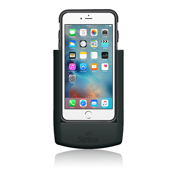 iPhone 6 Plus & 6s Plus Cradle Holder for Strike Rugged Case - Perfect for Charging & Display at Home, Office or Car